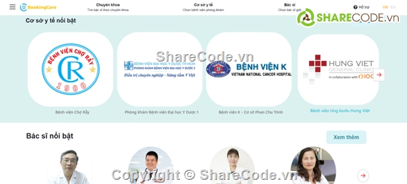 code đồ án đặt lịch khám bệnh,nodejs,reactjs,mysql,xampp,postgres