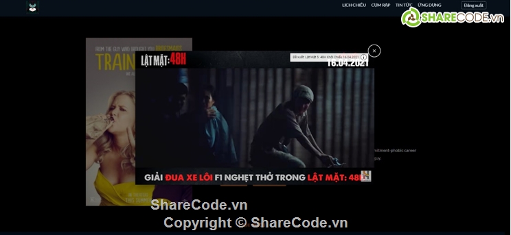 Đặt vé xem film,Đặt vé online,NodeJS