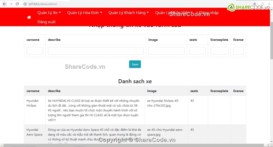 php thuần,web php,báo cáo