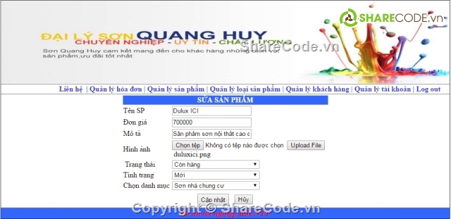 web bán sơn,web bán hàng asp.net,đồ án web asp.net,đồ án tốt nghiệp,Đồ án website bán Sơn,web bán sơn nhà