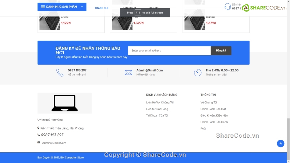 Code web bán máy tính,code web giới thiệu máy tính,Code web bán công nghệ,web bán hàng máy tính