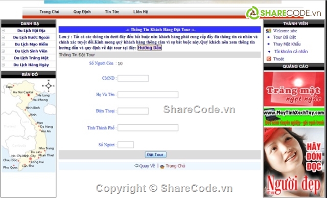 Website giới thiệu,Web giới thiệu,Website du lịch,tour du lịch,website du lịch
