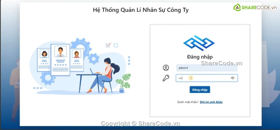 Quản lí,Quản lí nhân sự,Website công ty