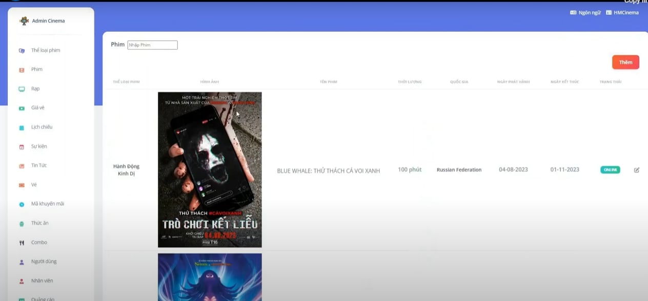 quản lý rạp chiếu phim,code web phim,code quản lý rạp chiếu phim,code laravel rạp chiếu phim,cinema,theater