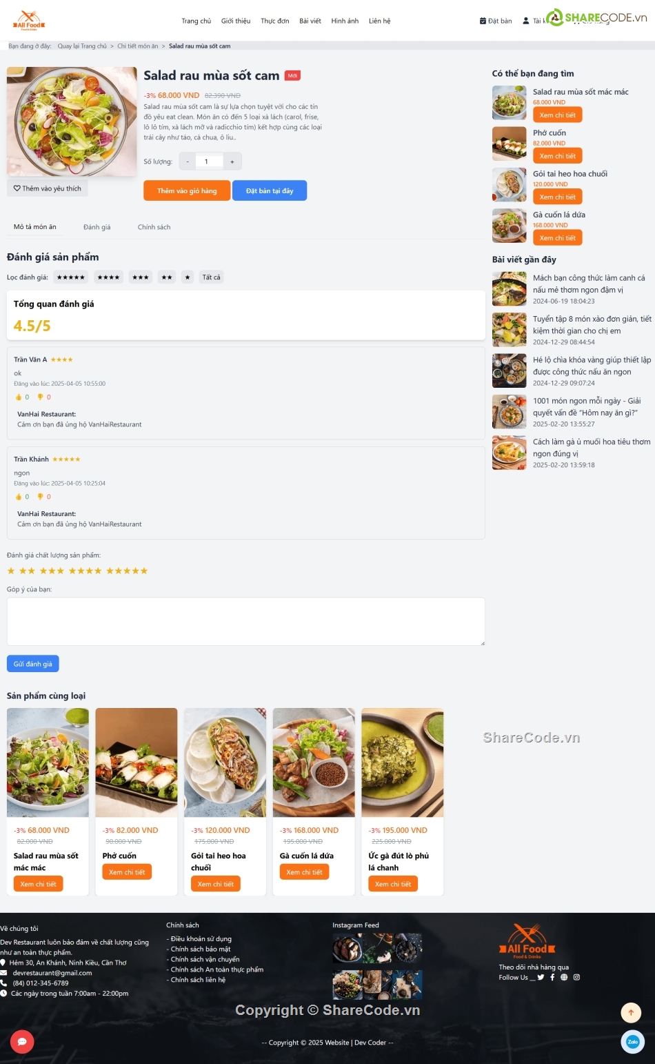 quản lý nhà hàng,đặt bàn nhà hàng,quản lý món ăn,restaurant,nhà hàng,website nhà hàng