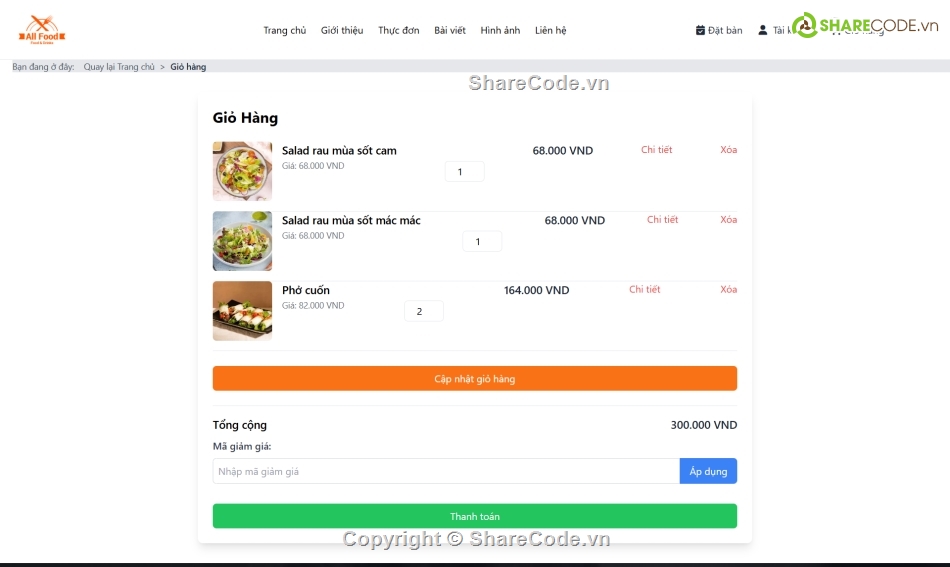 quản lý nhà hàng,đặt bàn nhà hàng,quản lý món ăn,restaurant,nhà hàng,website nhà hàng
