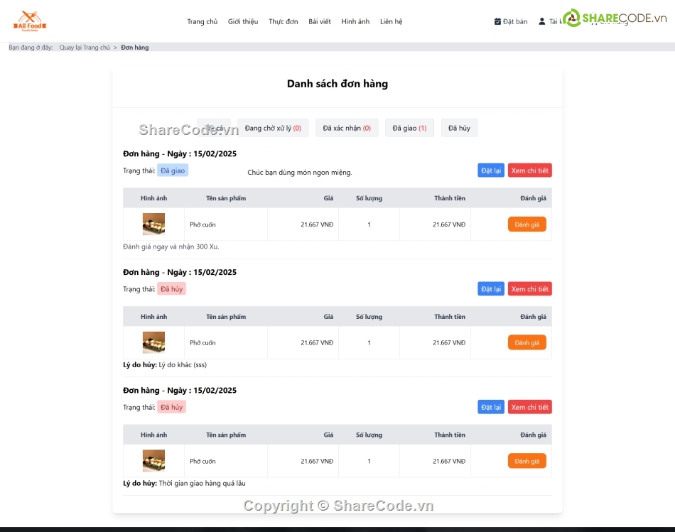 quản lý nhà hàng,đặt bàn nhà hàng,quản lý món ăn,restaurant,nhà hàng,website nhà hàng