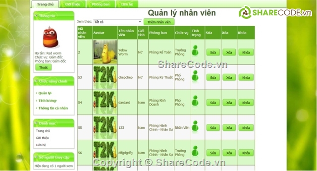 đồ án asp.net,web quản lý nhân sự,đồ án web asp.net,Website quản lý,web quản lý công ty,web quản lý nhân viên