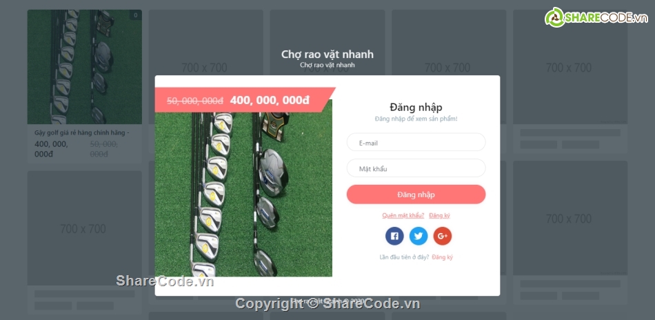 Website rao vặt,web shop thời trang,Full code Website Rao vặt,website bán hàng