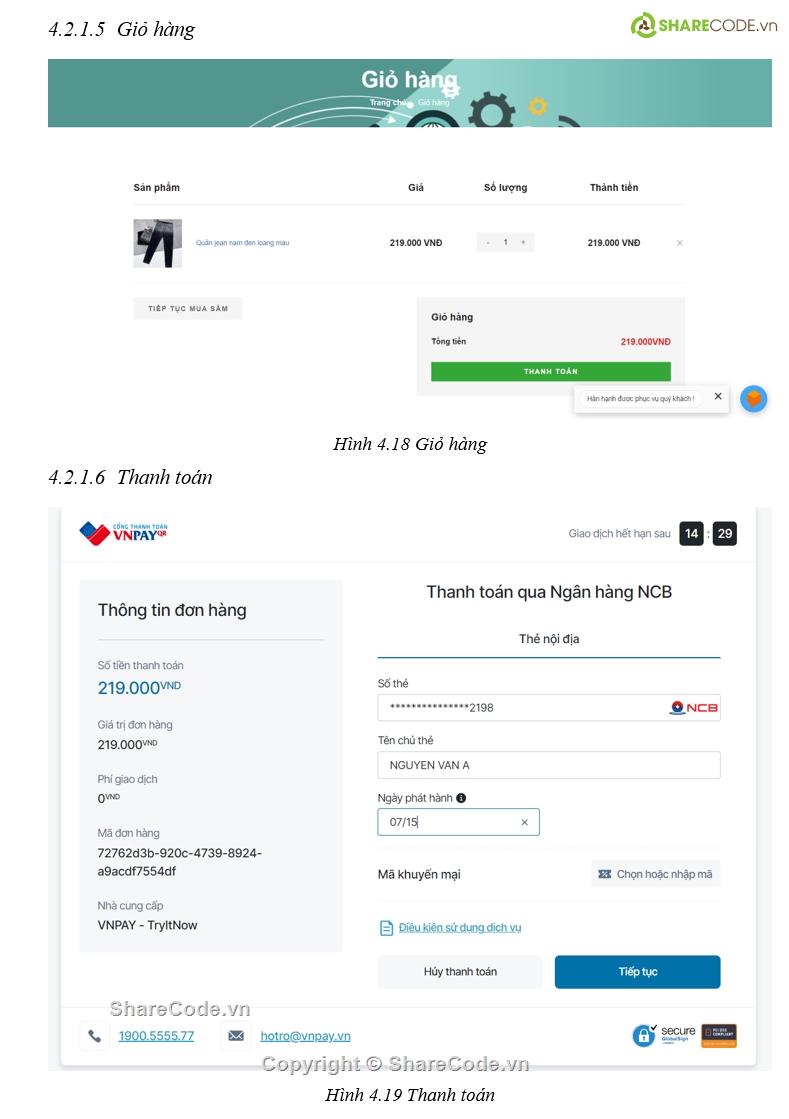 chat bot,quần áo,thanh toán