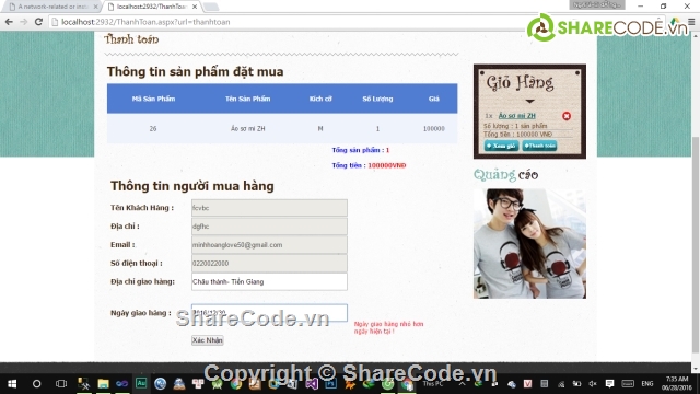 full báo cáo,chuẩn seo,shop bán quần áo,web shop thời trang,online shopping,thương mại điện tử