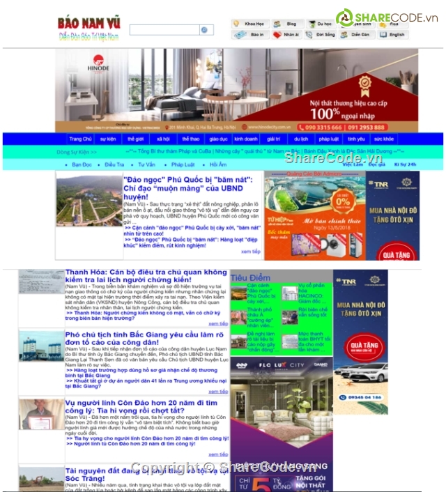 website tin tức,web tin tức,source code web tin tức