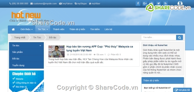 web tin tức php,Website tin tức full báo cáo,Website tin tức thể thao,full code website tin tức