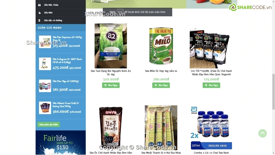 website php laravel,web bán sữa,Code web bán sữa,Website bán hàng,Web bán hàng,Web tin tức
