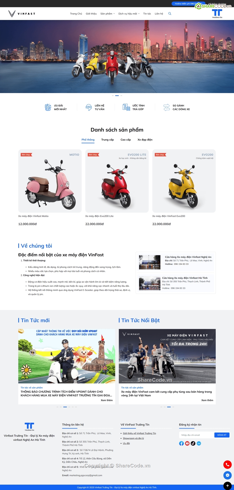 Website bán xe máy,Bán xe máy,ô tô,xe điện,web ô tô,website xe máy