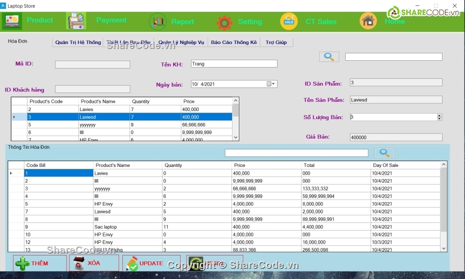 phần mềm quản lý cửa hàng,phần mềm bán laptop,phần mềm bán máy tính,phần mềm bán thiết bị điện tử