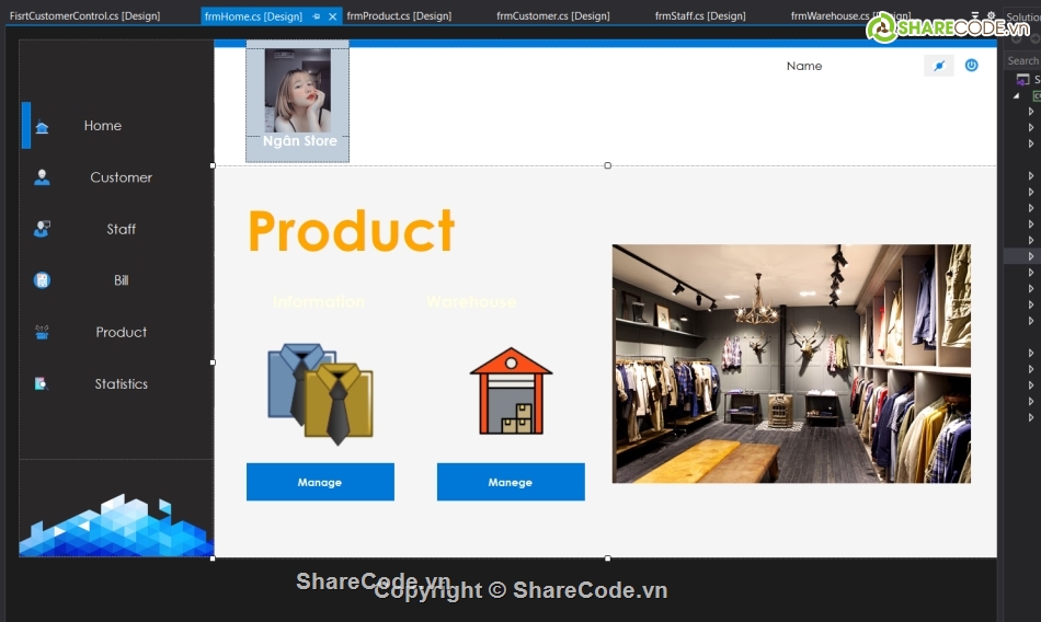 quản lý cửa hàng thời trang,đồ án quản lý thời trang winform,Phần mềm quản lý,cửa hàng thời trang C#,quản lý thời trang C#,có báo cáo