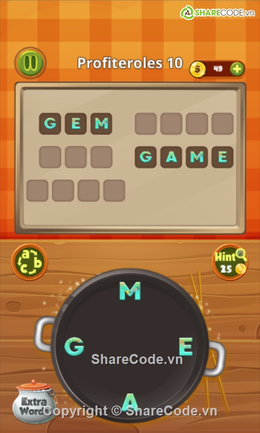 Word Chef Cookies,Source Code Unit,Word Chef,source code game