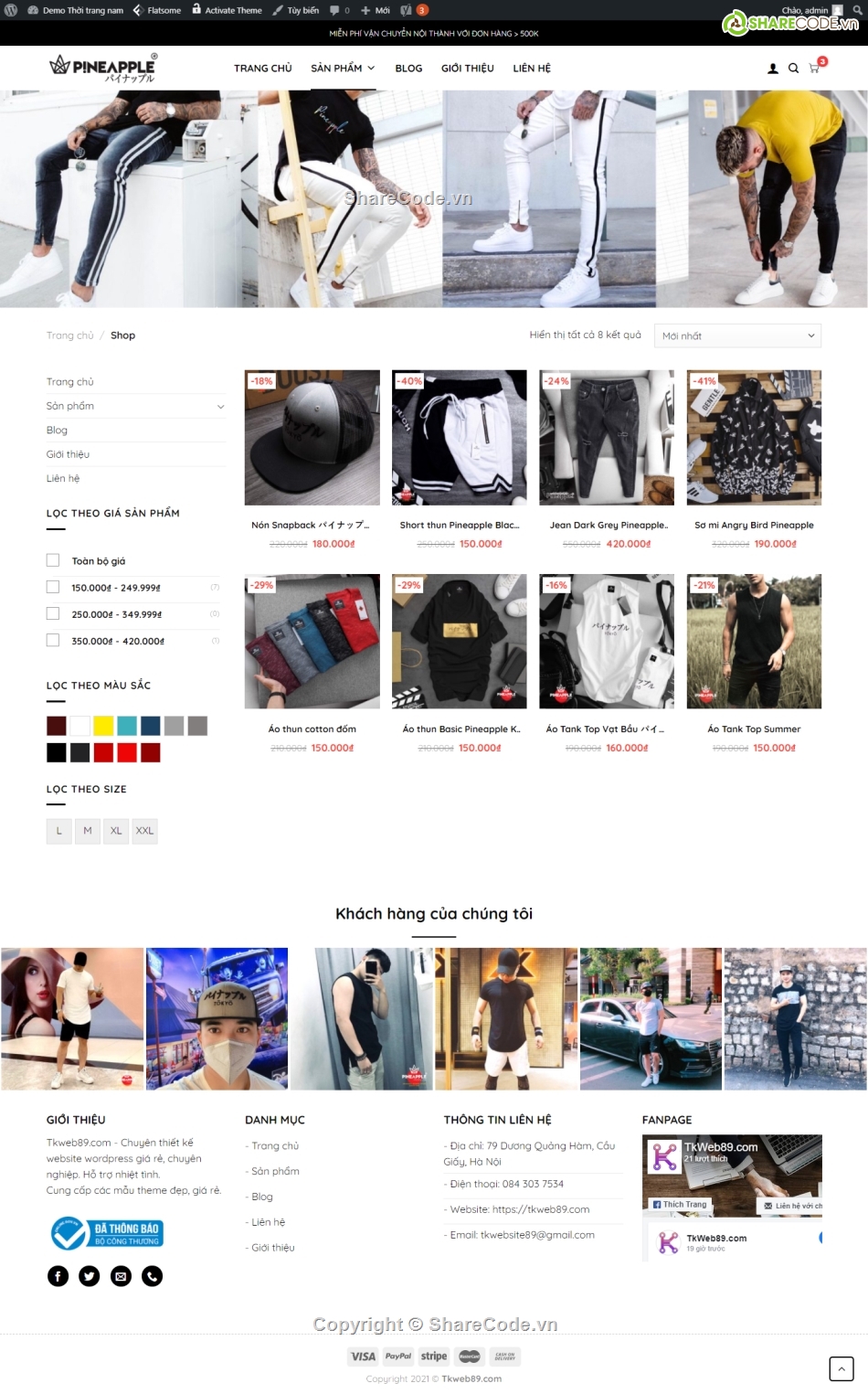 web shop thời trang nam,Web thời trang,shop thời trang