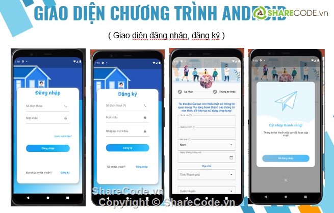 ứng dụng android,website quản lý,đồ án web php,quản lý nhà trọ,code quản lý nhà trọ