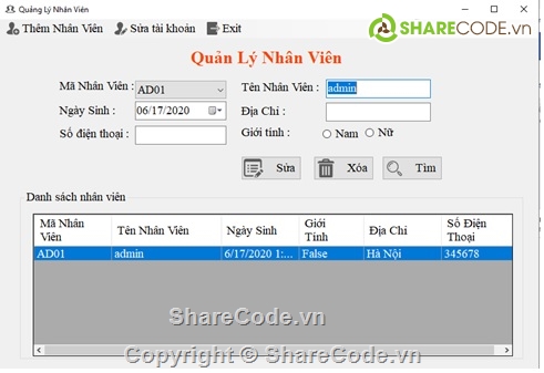 C# quản lý bán hàng,Đồ án quản lý bán hàng,C# phần mềm quản lý bán hàng,Code phần mềm quản lý bán hàng