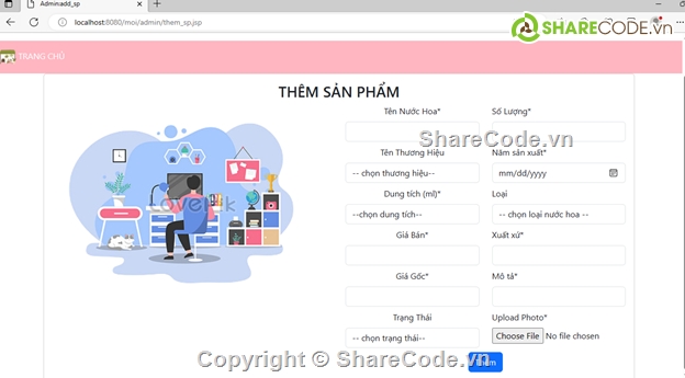 website bán nước hoa,web bán nước hoa,SQL