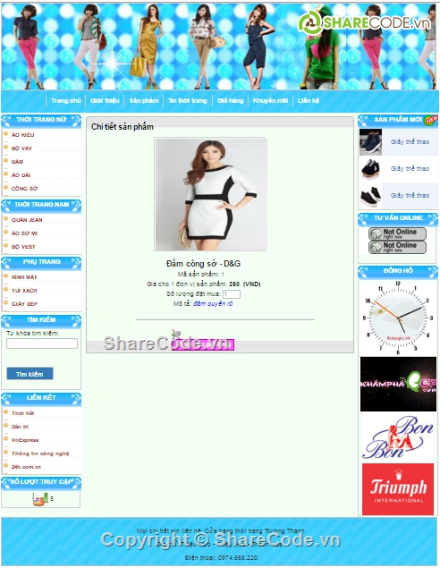 website bán hàng,đồ án web asp.net,đồ án tốt nghiệp,web bán quần áo