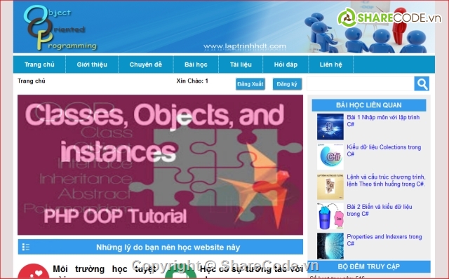 web học và thi lập trình,lập trình C#,web thi lập trình,web học lập trình,lập trình hướng đối tượng