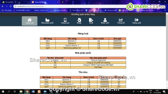 code php web quản lý kho,quản lý kho hàng,website quản lý,đồ án quản lý kho,đồ án web php
