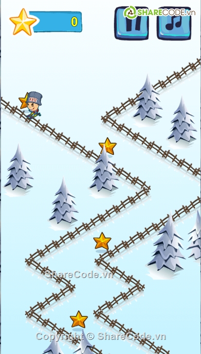 Zig Zag,Project,game,unity,ZigZag Snow Ski