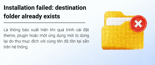 Installation failed, website, theme wordpress