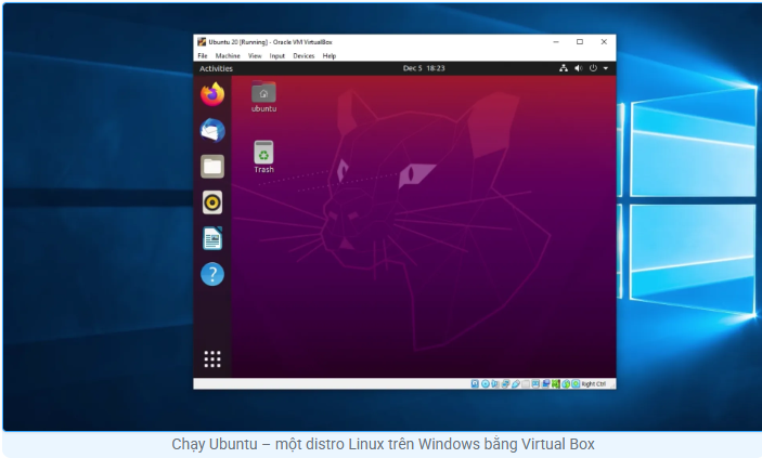 Linux, window, cách chạy linux