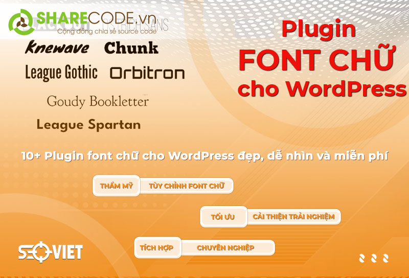 Plugin font, WordPress, công cụ viết chữ