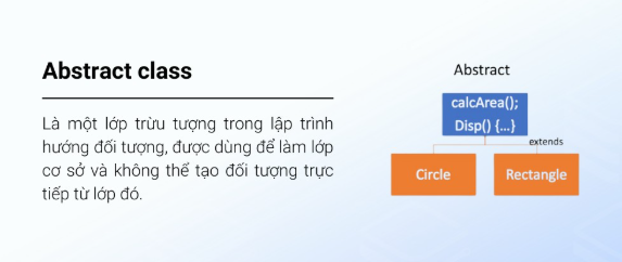 Abstract Class, Interface, Phân biệt Abstract Class và Interface