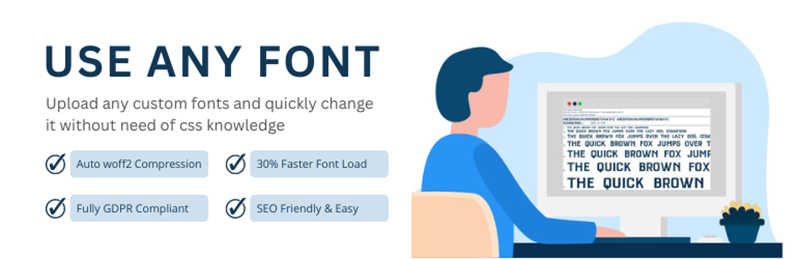 Plugin font, WordPress, công cụ viết chữ