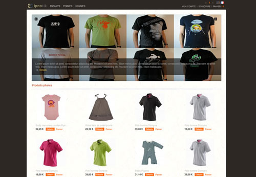 prestashop, prestashop them, website template, template, free prestashop