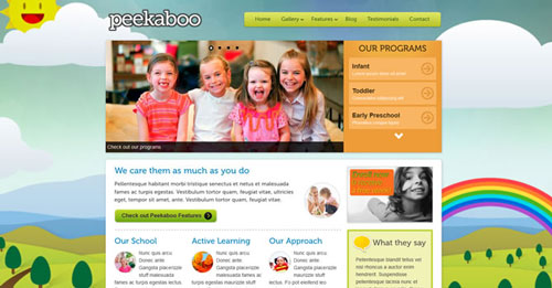 kid theme, kid wordpress template, website template, WordPress Themes, Kids website