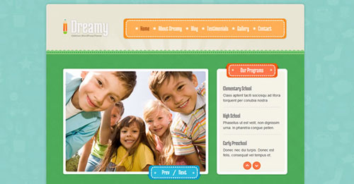 kid theme, kid wordpress template, website template, WordPress Themes, Kids website