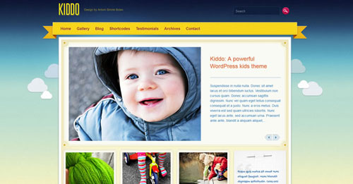 kid theme, kid wordpress template, website template, WordPress Themes, Kids website