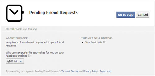  facebook app, facebook tips, Friend Request, thu thuat facebook, Pending Friend Request