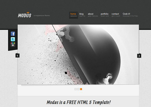 free template, Responsive Template, Template, Template tips, Responsive Website Templates