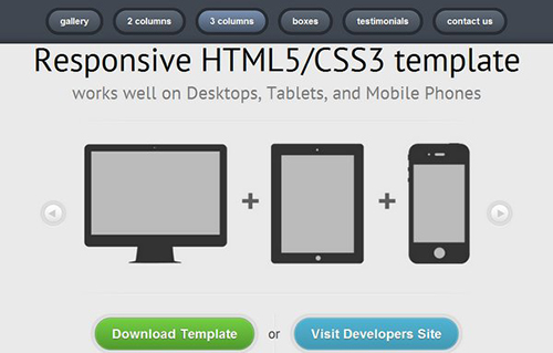 free template, Responsive Template, Template, Template tips, Responsive Website Templates