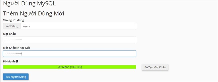 cpanel, database, hướng dẫn, kiến thức, database cpanel 