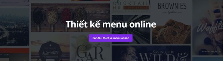sharecode.vn, 7 trang web thiết kế menu, menu online