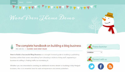 Christmas, Free web template, Giáng sinh, noel, web template, WordPress Themes