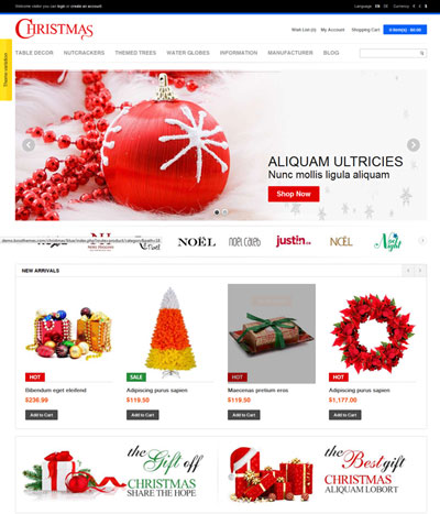 Christmas, Free web template, Giáng sinh, noel, web template, WordPress Themes