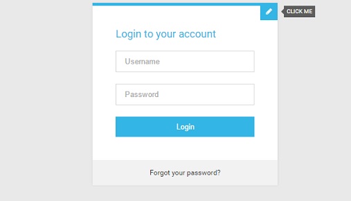 css3, form đăng nhập, jQuery, login form, Login page