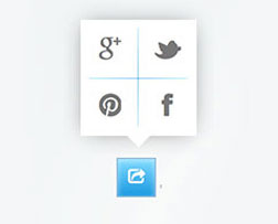 Buttons, css3, mang xa hoi, share, Social Icons