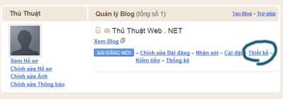 blogger, blogspot, giao dien, template, thu thuat blogspot