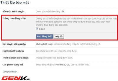  facebook, kiem tra nguoi la dang nhap facebook, thu thuat facebook, 